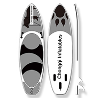 infaltable paddle board with kayak seat